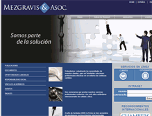 Tablet Screenshot of mezgravis.com